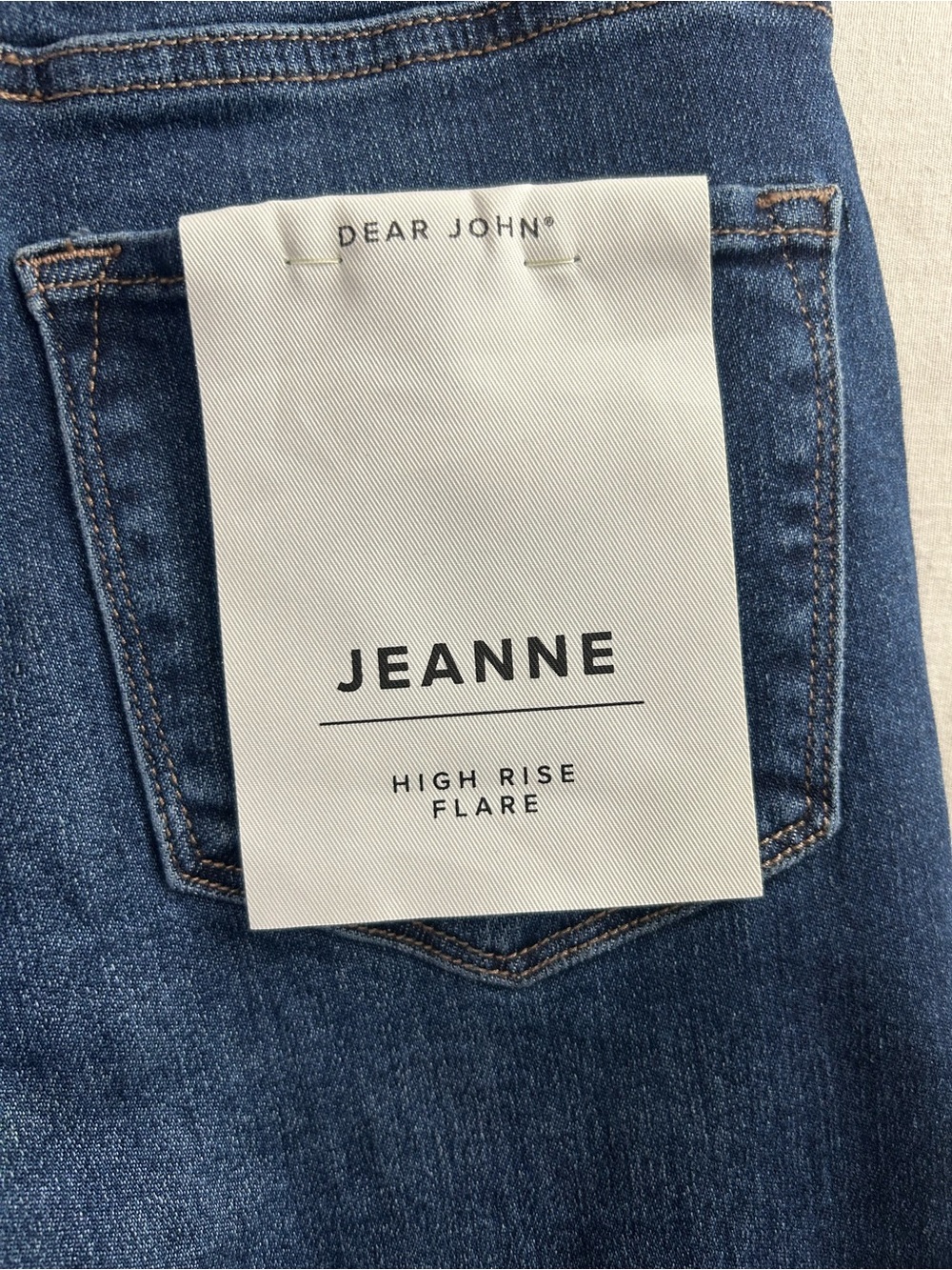 Dear John brand Jeanne high-rise cropped flare jeans - Picture 5 of 7